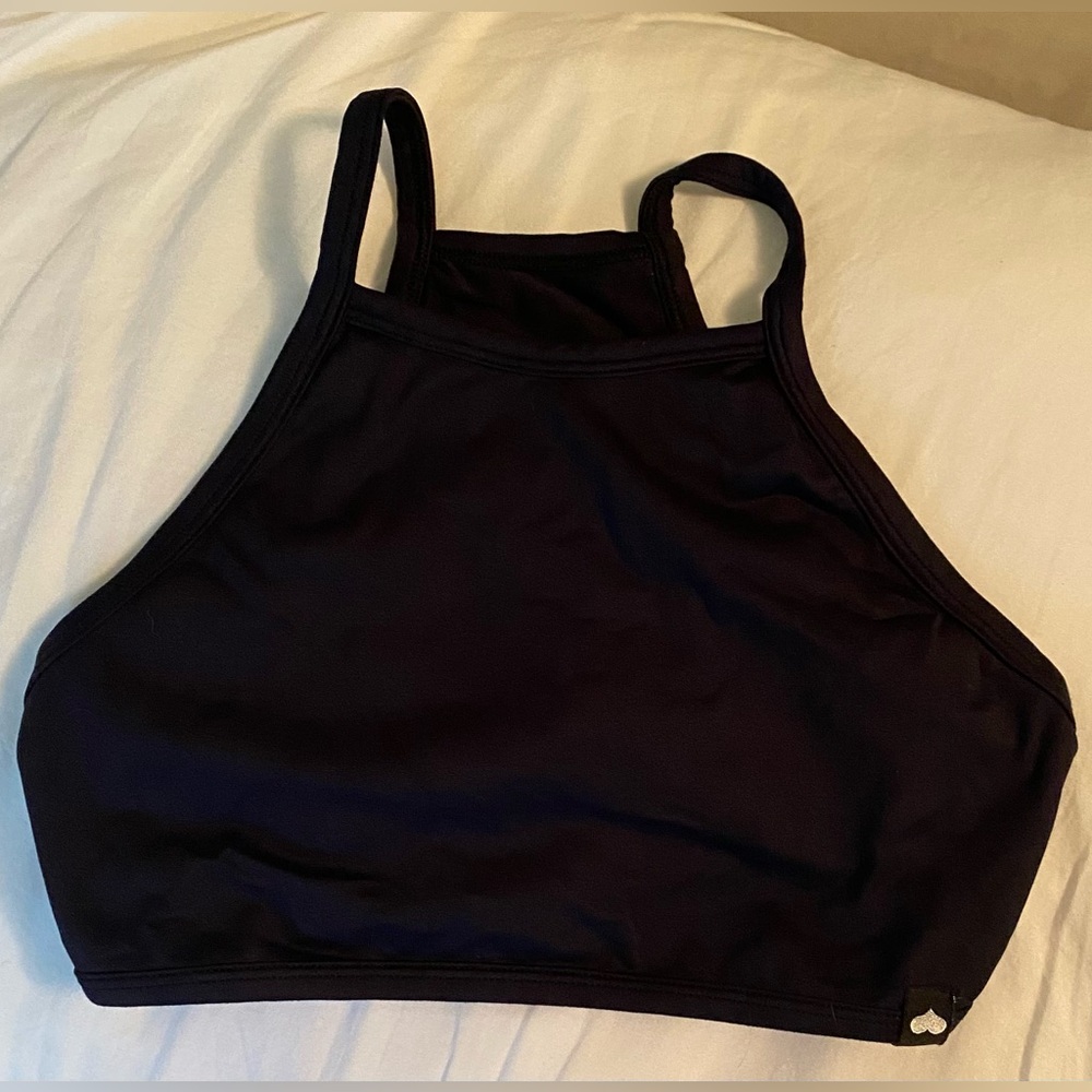 Booty By Brabants Women's Black High-Neck Sports Bra